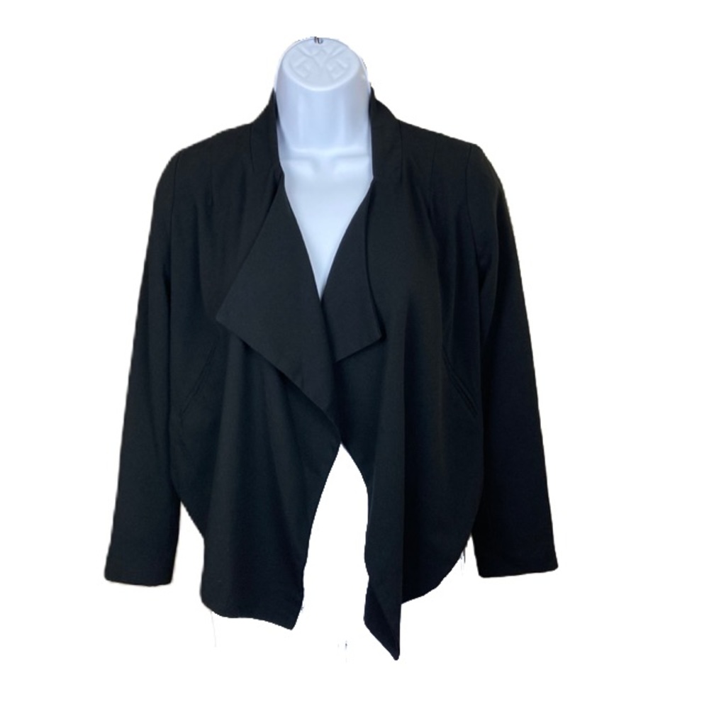 H&M Draped Waterfall Front Blazer size 2